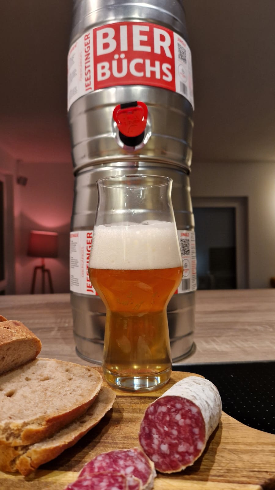 Bierbüchs und Brotzeit